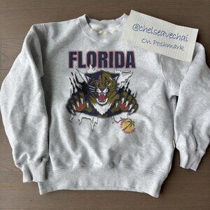 Vintage Florida Panthers Hockey Sweatshirt 90s NHL Florida Panthers Shirt
